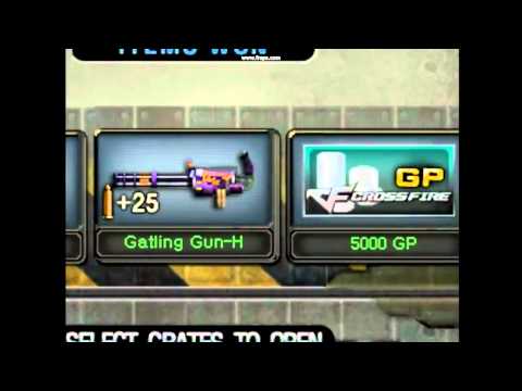 crossfire Jack hammer-H and Gatling Gun-H in 1 Crate