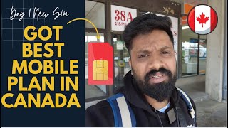 I Got The Best Cell Phone Plan In Canada | Day 1 New SIM connection | Canada Malayalam Vlogs