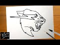 How to Draw Mr. Beast Logo Step by Step