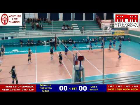 20/10/18 serie C/F - Mercure Olbia VS Orion Sassari 1/3