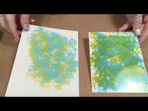 Alcohol Inks on Yupo Paper