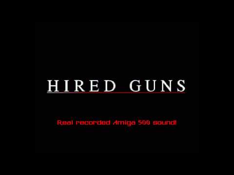 Amiga music: Hired Guns (character selection - real recording)