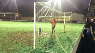 preview picture of video 'Tiverton Town vs Taunton Town - GOALIE TAKES ABUSE'