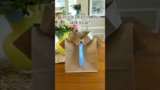 ❤️ Delightful father’s day gift bag idea! #fathersday #gift  #papercraft  #craft #crafting