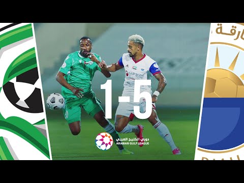 Sharjah 5-1 Khorfakkan: Arabian Gulf League 2020/2...