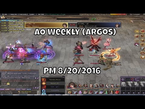 Argos Weekly 2016.08.20 PM Final: Mazeus vs. MoCcaSpEal2 - Atlantica Online