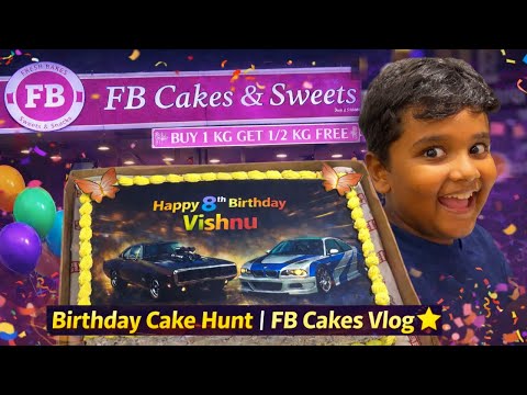 FB Cakes Korattur Vlog
