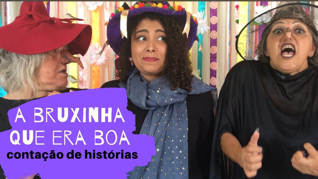 A bruxinha que era boa - história infantil contada por Cantos da Carochinha