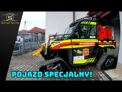 SPECJALISTYCZNY POJAZD STRAŻAKÓW! - OSP ŁOSOSINA GÓRNA