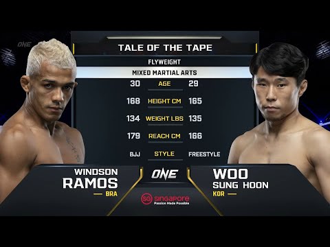Windson Ramos vs. Woo Sung Hoon | ONE Championship Full Fight