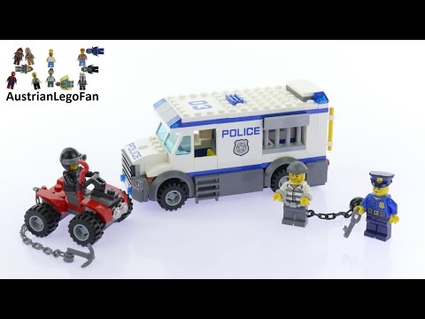 Vidéo LEGO City 60043 : Le transport du prisonnier