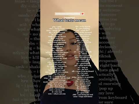 What text means in chat ✨#aesthetic #tysm #tips #text #message #chat