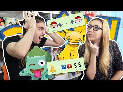 COUPLE CHALLENGE: Can you guess the Pokémon from the EMOJIs?😱 w/ Michelle