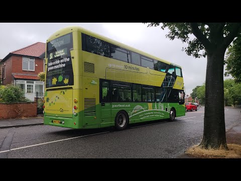 *INSANELY RARE ON THE 51* East Gateshead Orbit 51 - Go North East 6319 - NK67 GMX