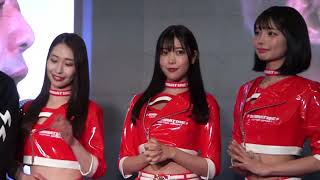 TAS2024 SHIBATIRE ブース パフォーマンスステージ④ エンディング 米倉みゆ 新唯 小湊美月 楓紗季 相沢明日加 七瀬なな さん 東京オートサロン2024