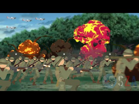 US Vs German Army | WW2 Battle Of Hurtgen Forest | StickNodes War