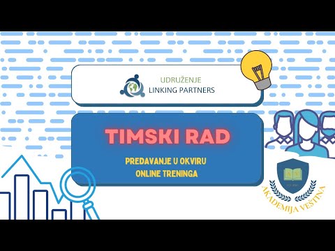 Timski rad - predavanje #8