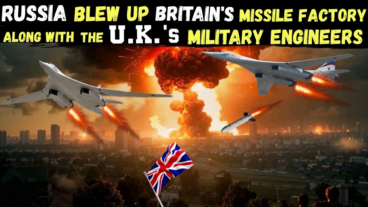 British Drones for the First Time Rained Down on Russia! Moscow's Brutal Response SHOCKED London!