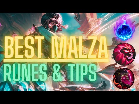 BEST MALZAHAR RUNES AND TIPS FOR GETTING DIAMOND | SEASON 15 MALZAHAR