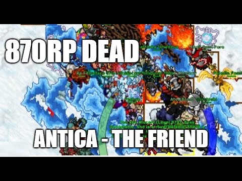 870 ROYAL PALADIN KILLED - TIBIA ANTICA - THE FRIEND - DOMINANDO