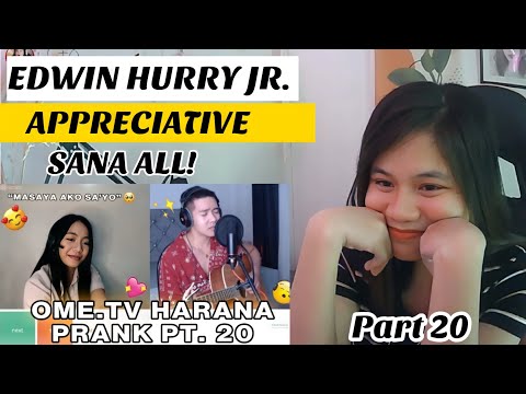 EDWIN HURRY JR. I OME.TV HARANA PRANK PART 20 (I MET THIS CUTE TEACHER) II REACTION VIDEO