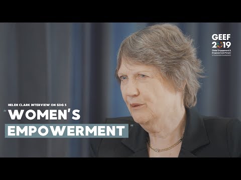 GEEF 2019: Conversation with Helen Clark