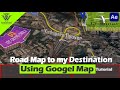 Map Animation And 3D Tracking To Reach My Destination Google Earth Studio After Effects