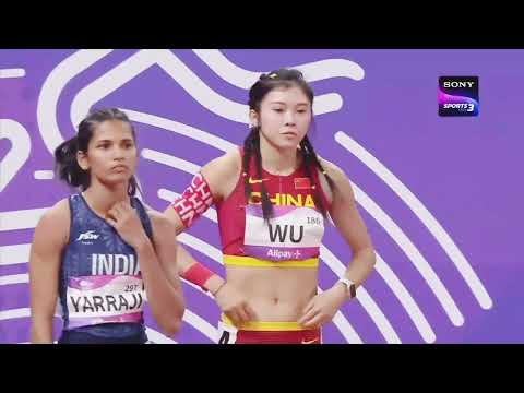 Women’s 100m Hurdles || Final highlights || Hangzhou 2024 Asian Games Athletics #coach_abbas_654 