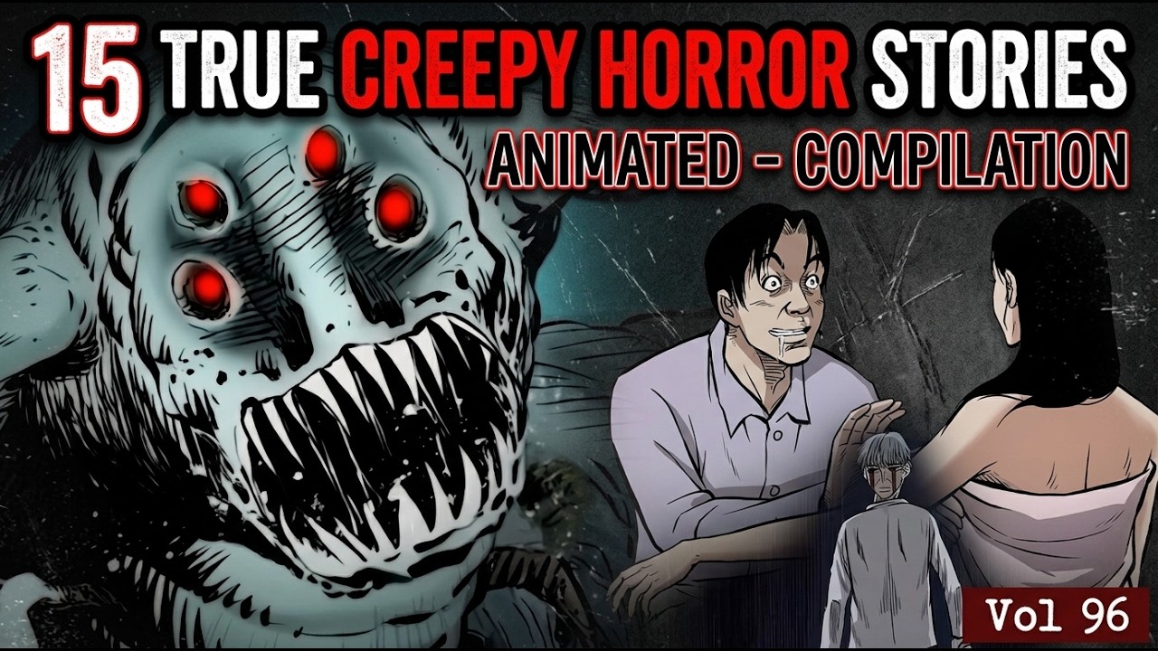 Curiosity Kills| 15 True Creepy Horror Stories Animated - Compilation Vol 96