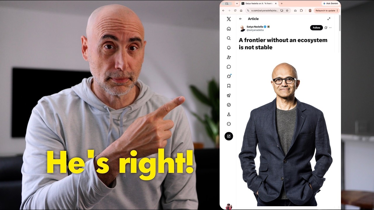 Microsoft’s CEO Just Explained the Future of Development and Business