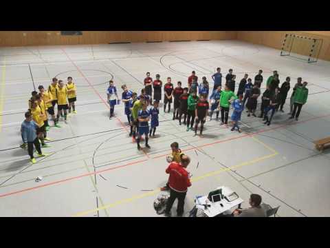 B-Junioren Hallenmeisterschaft 2016 Sieger Ehrung 18.12.2016