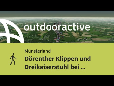 Wanderung im Münsterland: Dörenther Klippen und Dreikaiserstuhl bei Ibbenbüren