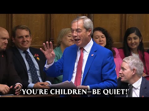 CHAOS ERUPTS as Nigel Farage introduces Reform UK’s FIRST law