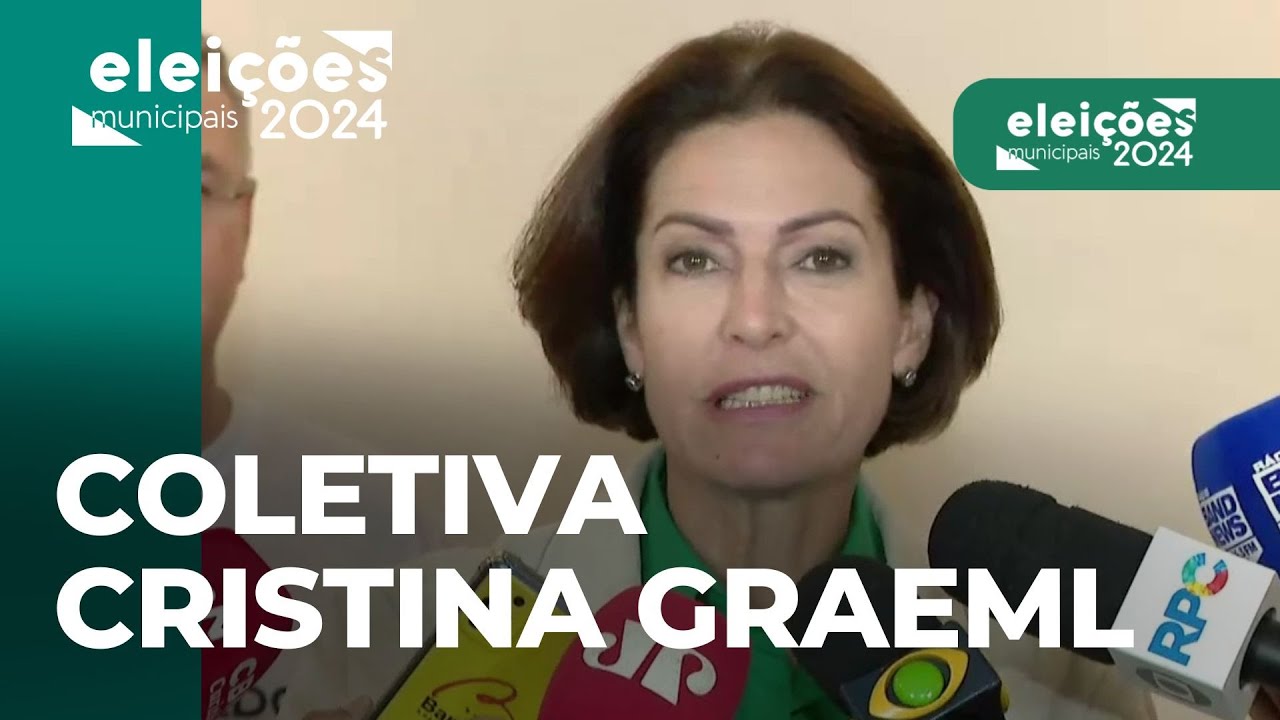 Eleições 2024: Cristina Graeml comenta sobre a perda na eleição à prefeitura de Curitiba