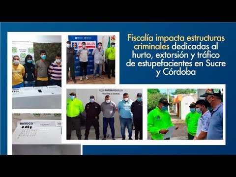 Fiscal Francisco Barbosa: Fiscalía impacta estructuras criminales en Sucre y Córdoba