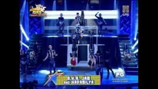 A.K.A Jam sings while hanging upside down