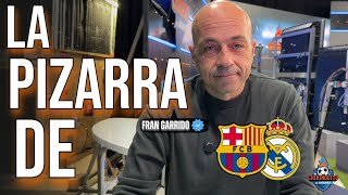 😉 LA PIZARRA DE FRAN GARRIDO PARA EL CLÁSICO DE LA SUPERCOPA DE ESPAÑA