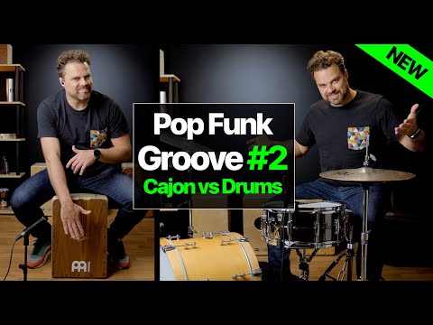 Super Pop Groove for Cajon - Cajon vs Drums (Cajon Groove Library)
