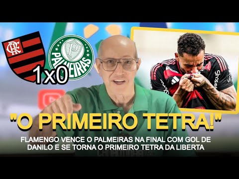 NOITE DE GLÓRIA RUBRO-NEGRA: FLAMENGO VENCE PALMEIRAS E ERGUE A TAÇA DA LIBERTADORES!