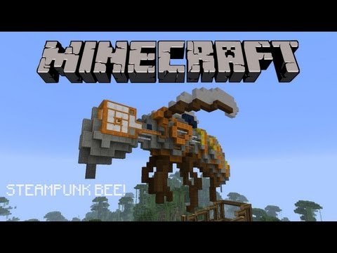 Steampunk BEE! || Building For the B-Team || Feed The Beast
