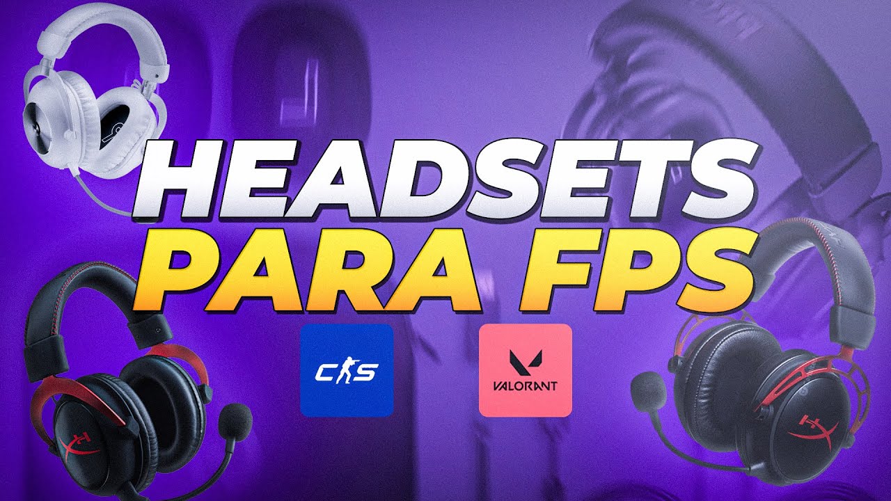 OS MELHORES HEADSETS PARA JOGAR FPS EM 2025