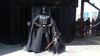 Darth Vader meets Baby Darth Vader