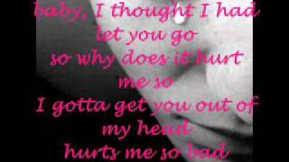 whitney houston why does it hurt so bad.wmv