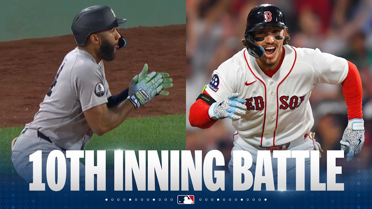 FULL 10TH INNING: A thrilling showdown in extras between the New York Yankees and Boston Red Sox! ⚡️