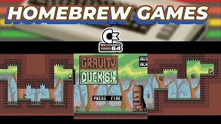 Gravity Duck 64 - New Commodore 64 Game 2026