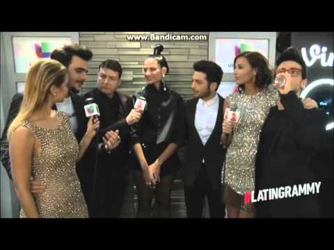 LatinGrammy 2015 Duetto Natalia Jimenez e Il Volo