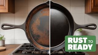Vintage Wagner Cast Iron Restoration: Bringing a Classic Back to Life