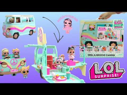 L.O.L. Surprise! 5in1 Grill & Groove Camper