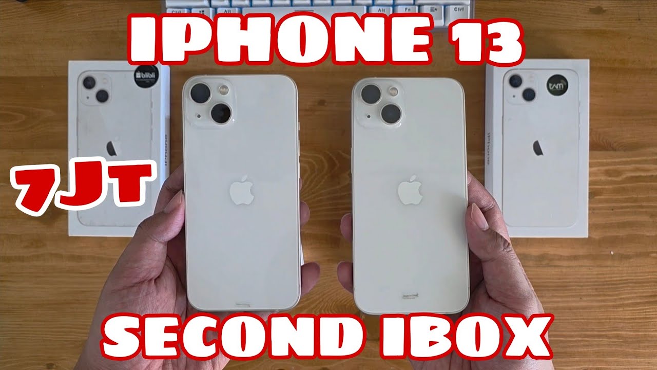Used iPhone 13 with iBox Warranty, Perfect Condition! Only 7 Million Rupiah 🔥