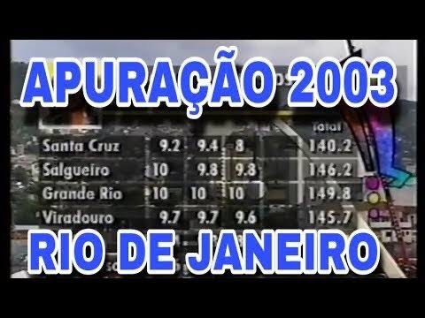 Apuração Carnaval Rio de Janeiro 2003 (COMPLETA)